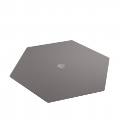 Gamegenic - Magnetic Dice Tray Hexagonal Black/Gray