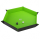 Gamegenic - Magnetic Dice Tray Hexagonal Black/Green