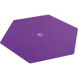 Gamegenic - Magnetic Dice Tray Hexagonal Black/Purple