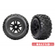 Tires & wheels, 3.8 black wheels, belted Sledgehammer