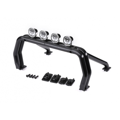 Roll bar (black)/ mounts (front (2), rear (left & right))