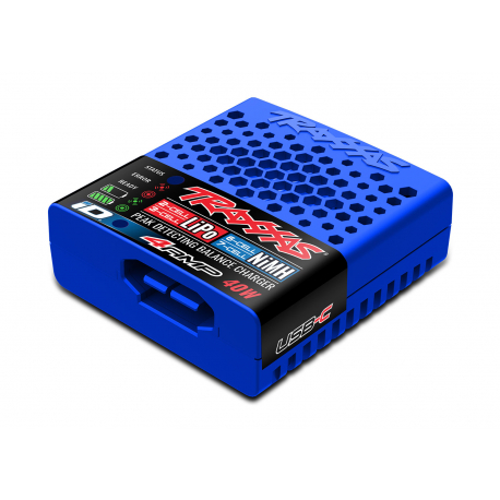 4-Amp USB-C Multi-Chemistry Charger with Traxxas iD Technoy