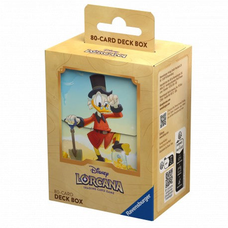 Disney Lorcana Scrooge McDuck Deck Box