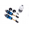 Shocks, GTR long Blue-anodized, PTFE-coated bodies with Ti)