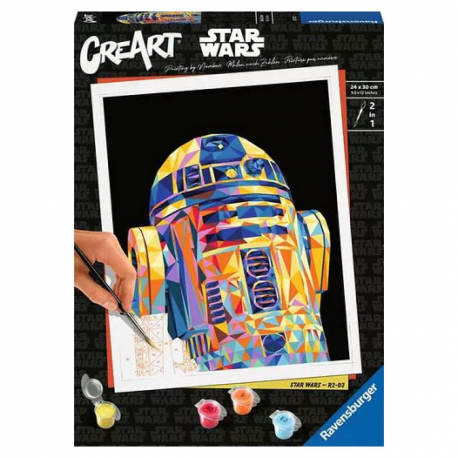 CreArt - Star Wars R2D2 - Paint by numbers
