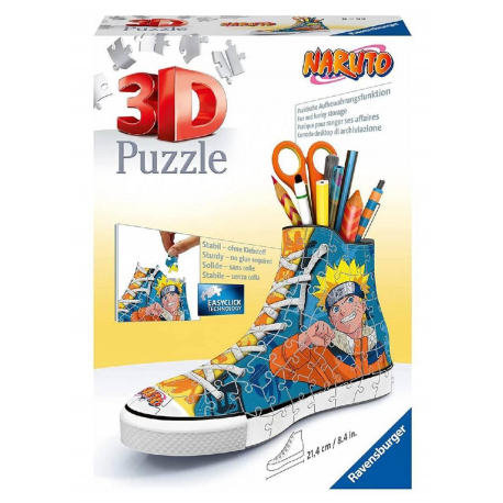 Ravensburger 3D Puzzle Pencil Holder - Naruto Sneaker 108pc