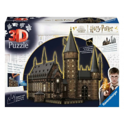 Puzzle 3D Harry Potter  The Great Hall  Night Edition 540Pc