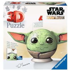 Ravensburger 3D Puzzle-Ball - Grogu w/ Ears 72pc