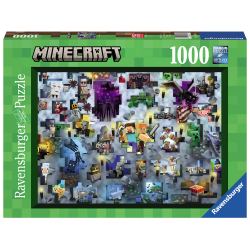 Minecraft Mobs - 1000 Pieces - Jigsaw Puzzle Challenge