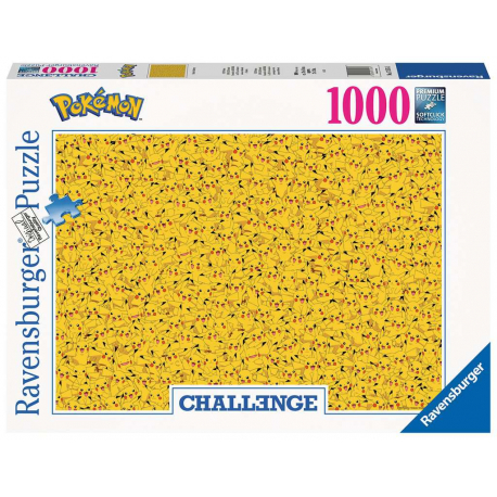 Ravensburger Puzzle - Pikachu Challenge - 1000pc