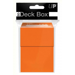 Ultra Pro Solid Deck Box - Pumpkin Orange