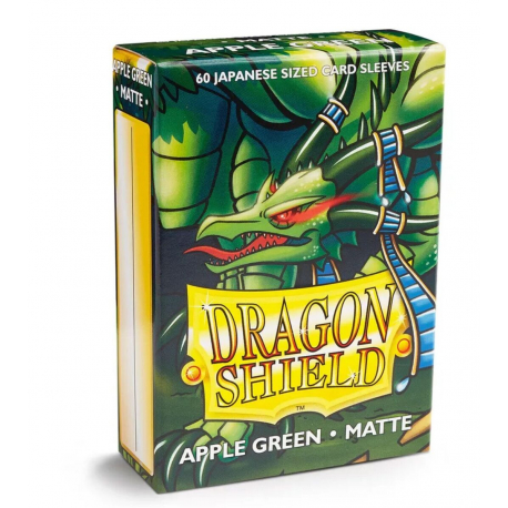 Dragon Shield Matte Small Sleeves - Apple Green