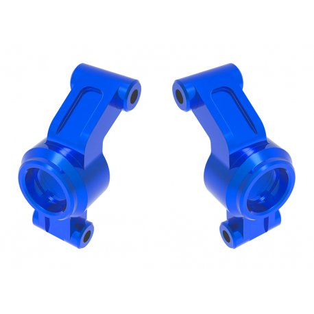 Aluminum Stub Axle Carriers Blue