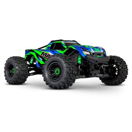 Maxx: 1/10 4S Brushless Monster Truck WIDEMAXX Green