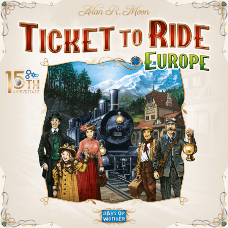 Ticket To Ride: Europe 15th Anniversary Edition