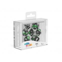 Oakie Doakie Dice RPG Set Glow in the Dark - Biohazard