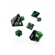 Oakie Doakie Dice RPG Set Glow in the Dark - Biohazard