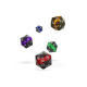 Oakie Doakie Dice D20 Spindown Dice Set Enclave (5)