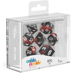 Oakie Doakie Dice RPG Set Glow in the Dark - Lava (7)