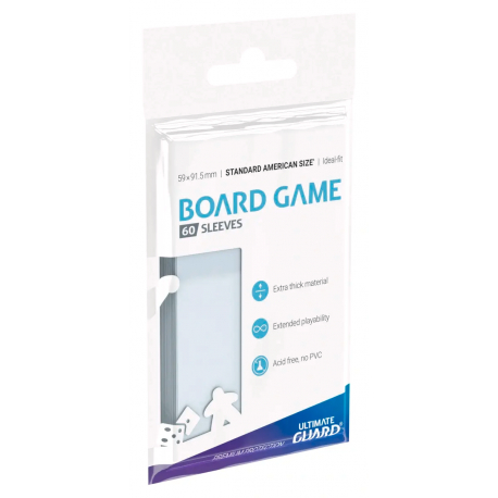 U.Guard Board Game Sleeves Standard American (60)