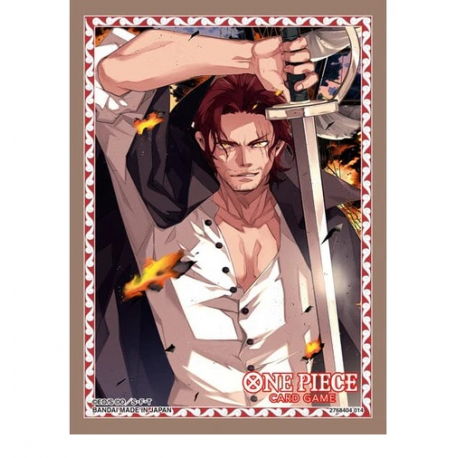 One Piece Card Game Official Sleeves Shanks