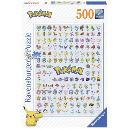 Ravensburger Puzzle - Pokemon - 500pc