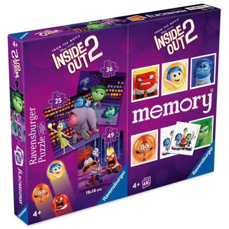Ravensburger Inside Out 2 Multipack Memory + Puzzle