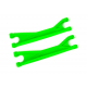 Suspension arms, upper, green (left or right, front or rear)