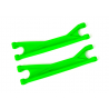 Suspension arms, upper, green (left or right, front or rear)