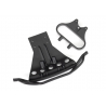 Slash 2WD Black Front LED Bumper with Mount