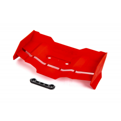 Wing/ wing washer (red)/ 4x12mm FCS (2)