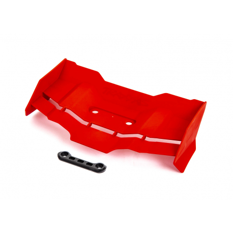 Wing/ wing washer (red)/ 4x12mm FCS (2)