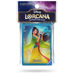 Disney Lorcana Fabled Sleeves Mulan Considerate Diplomat S9
