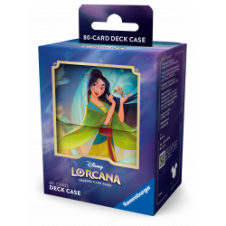 Disney Lorcana Fabled Deck Box Mulan Considerate Diplomat S9