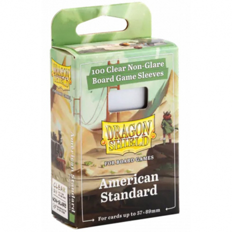 Dragon Shield Board game Sleeves American Standard 57x89