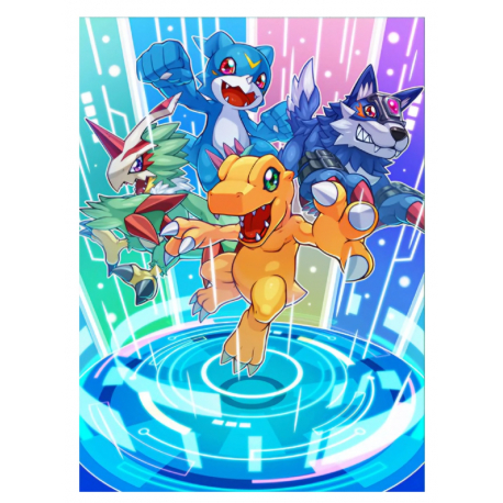 Digimon Card Game Official Sleeves Signs of Digivolution