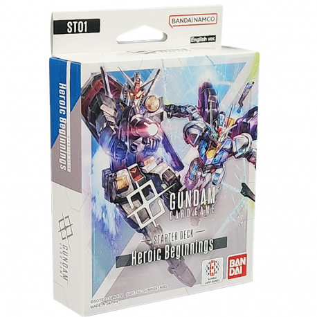 Gundam Card Game Starter Heroic Beginnings ST01