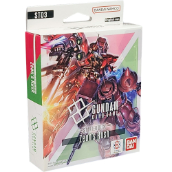 Gundam Card Game Starter Zeons Rush ST03
