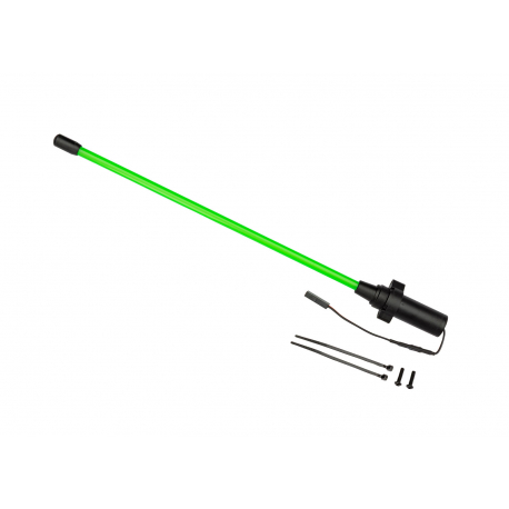 Green LED Whip Light w/ Flex-Tech Mount