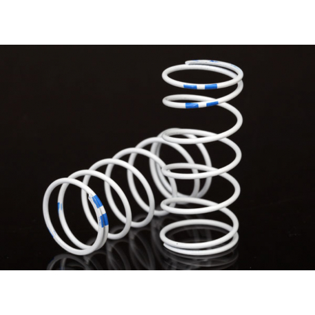 Spring, shock, white (GTR long) (0.892 rate Blue)