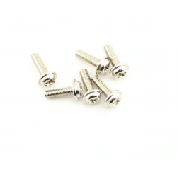 Washer-Head Machine Screws 3x10 mm (6)