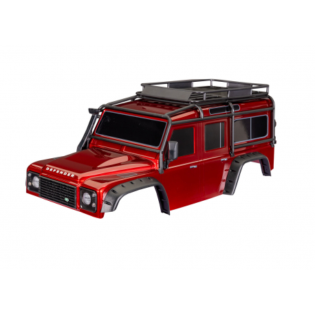 TRX-4 Land Rover Defender Clipless Red Body