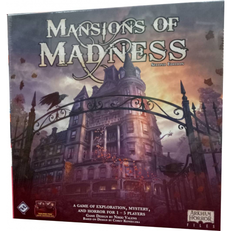 Mansions of Madness: Second Edition Caixa Danificada
