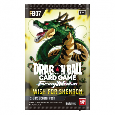 Dragon Ball SCG Fusion World Wish for Shenron Booster FB07