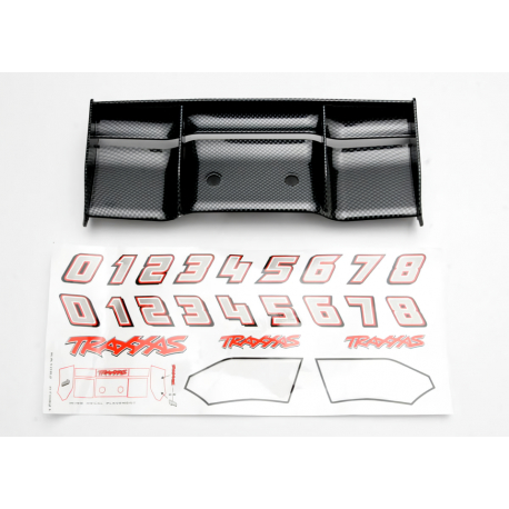Wing, Revo (Exo-Carbon finish) decal sheet