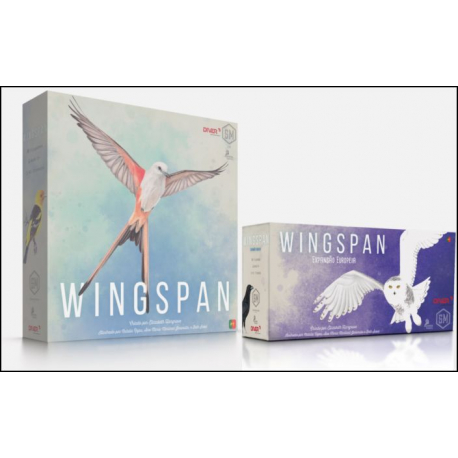 Wingspan 2º Edição + Expansão Europeia (PT)