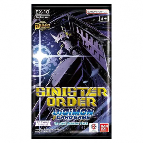 Digimon Card Game Sinister Order EX10 Extra Booster