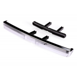 Bumper, front (chrome)/ bumper mount (2)/ 3x10 BCS (2)