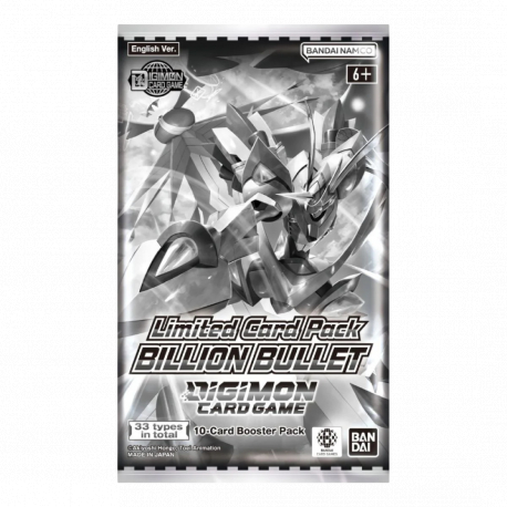 Digimon Card Game Limited Pack Billion Bullet Booster LM06