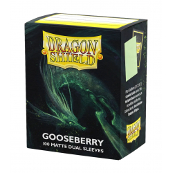 Dragon Shield Sleeves DUAL MATTE (100) Gooseberry